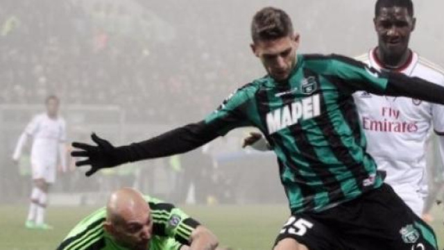 Il bomber Berardi in maglia Sassuolo