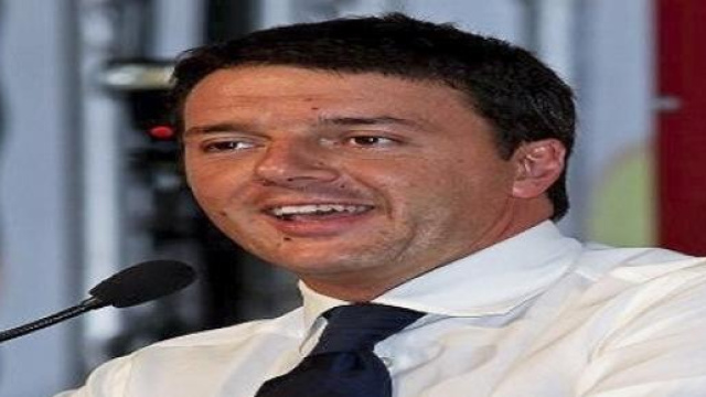 Il Premier Renzi durante una conferenza stampa