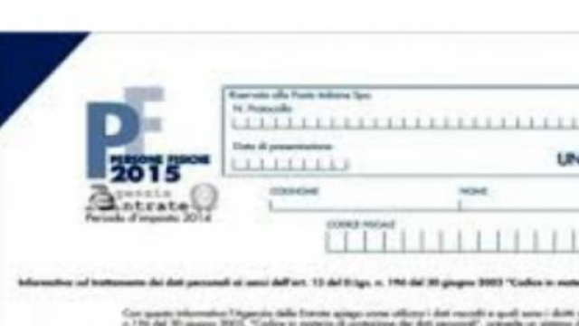 modello unico persone fisiche