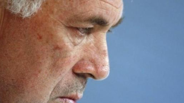 Ancelotti durante conferenza stampa
