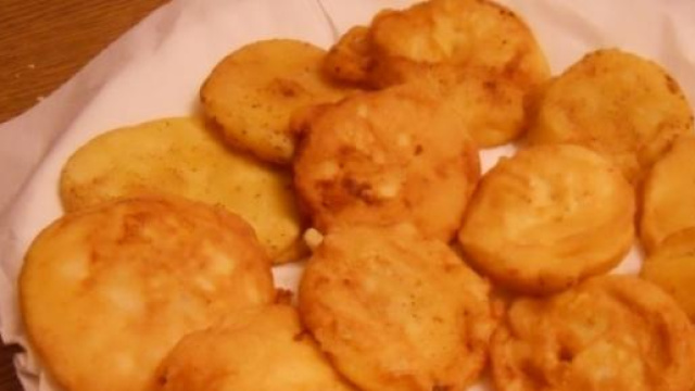 Le fettine di banana fritte