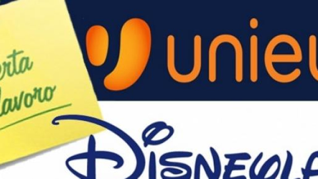Offerte di lavoro di Unieuro e Disneyland Paris