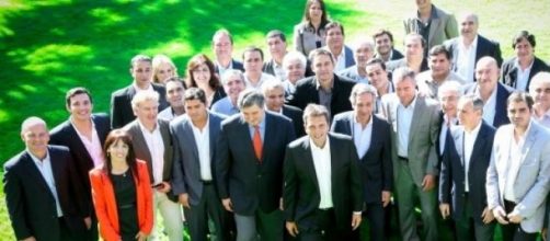  candidatos de la oposici&oacute;n de San Juan, con Massa