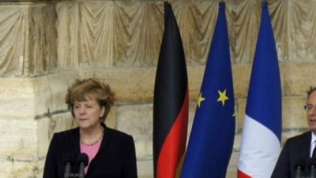 Merkel e Hollande al Bundestag