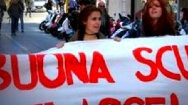 Protesta contro il DDL scuola