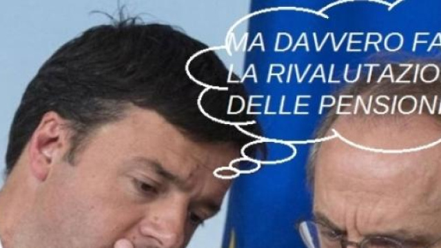 Rivalutazione pensioni pi&ugrave; alta dal 2017