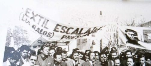 Los estudiantes siguieron a la vanguardia obrera