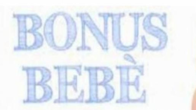 Bonus beb&egrave; da richiedere all'Inps