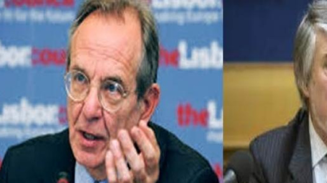 I ministri Poletti e Padoan 