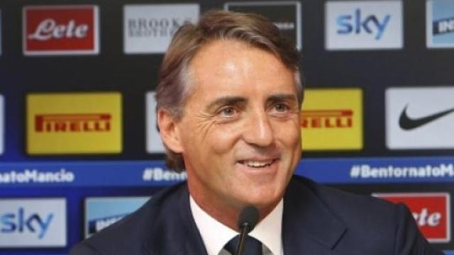 Roberto Mancini, allenatore dell'Inter
