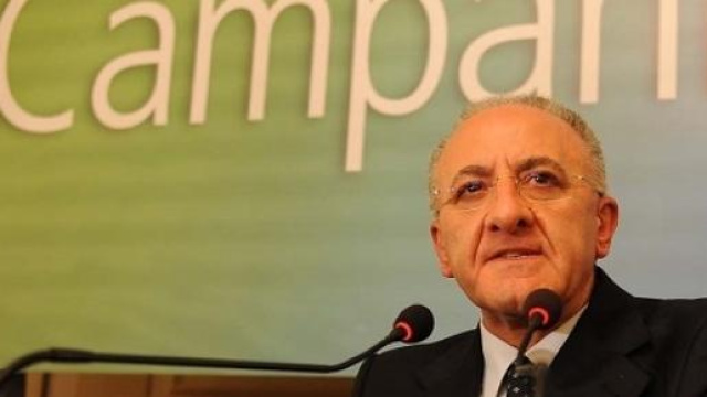 De Luca, candidato alle regionali in Campania