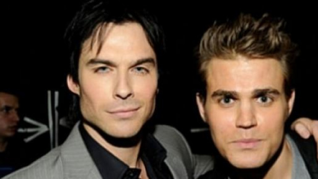Ian Somerhalder e Paul Wesley di Vampire Diaries