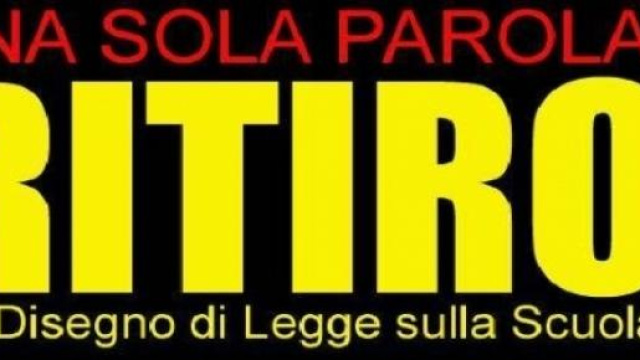 Noi non vogliamo questa riforma