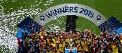 Arsenal defeated Aston Villa in the FA Cup final 