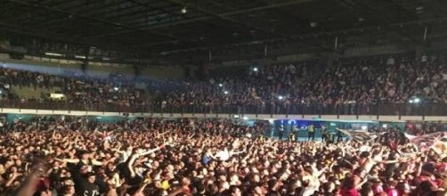 El p&uacute;blico explot&oacute; el Malvinas Argentinas.