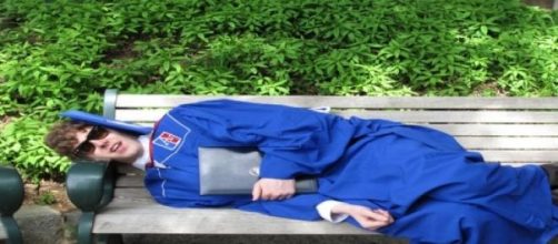 Unemployed graduate &copy; Matthew Hurst