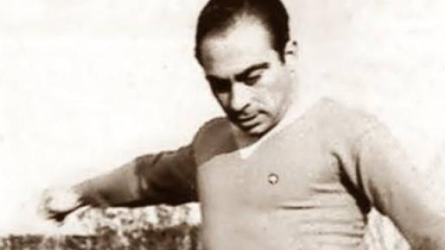 Un'immagine giovanile del "Petisso".