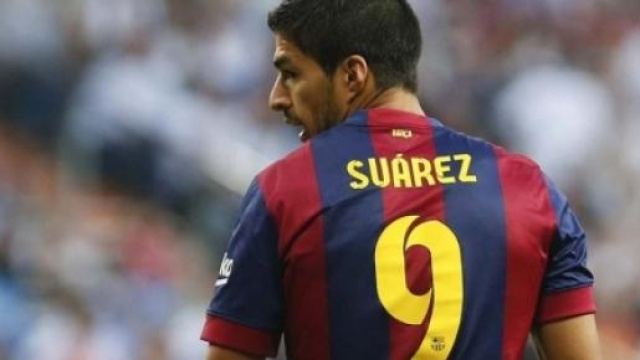 Il bomber blaugrana Suarez