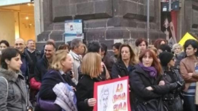 Protesta contro la Buona Scuola