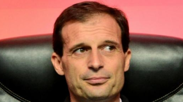 Allegri festeggia la sua prima stagione juventina