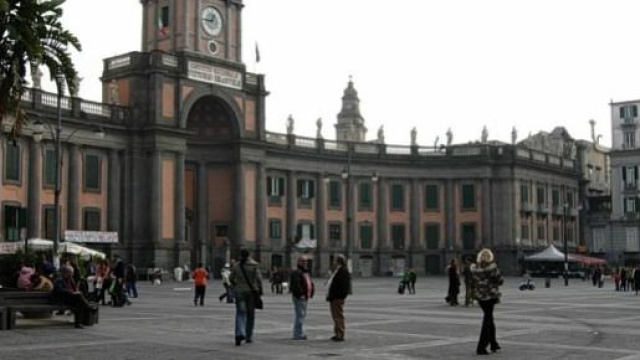 Uno squarcio di Piazza Dante.