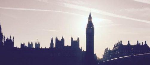 The Houses of Parliament at sunset