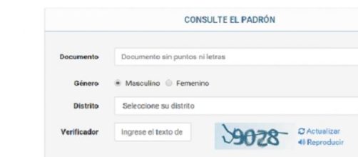 Ya se puede consultar el padr&oacute;n para las PASO