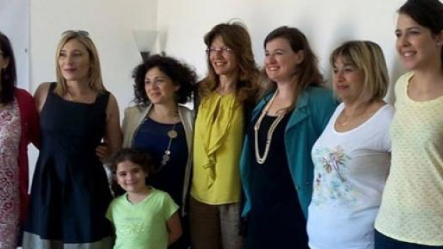 Cetty Vinci con sostenitrici servizio Tagesmutter
