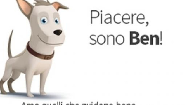 Il simpatico Ben, amico degli automobilisti 