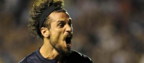 El futbolista Daniel Osvaldo