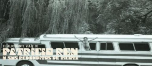 Colectivo en el viaje fundacional a Salta