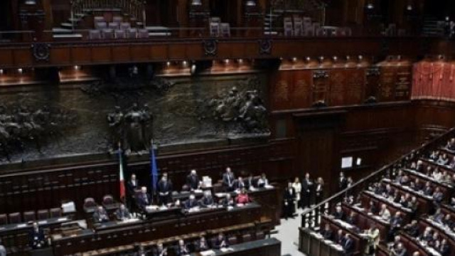 Aula parlamentare di Montecitorio
