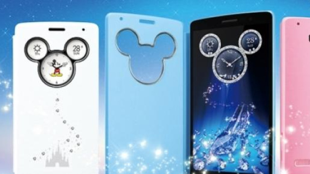 LG DM-01G smartphone Walt Disney e LG