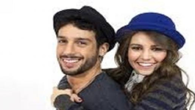 Rama Giustini insieme al suo ex Jonas Berami.