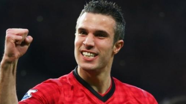 Van Persie in maglia United