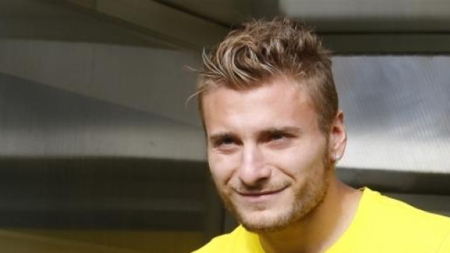 Ciro Immobile con la maglia del Borussia Dortmund