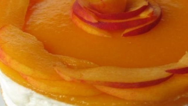 mini cheesecake alle pesche