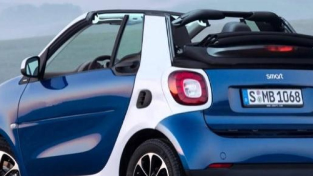 Foto della Smart Fortwo Cabrio per il 2016