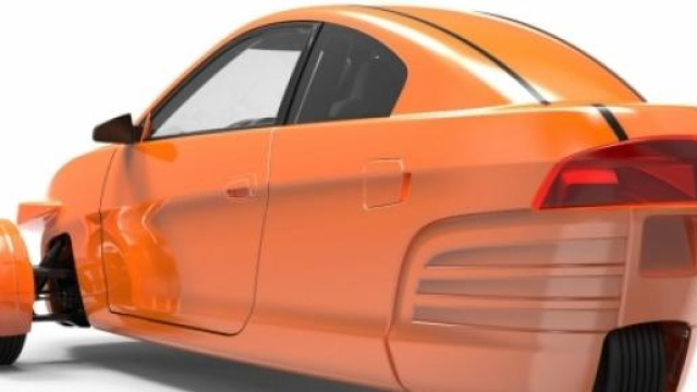 Foto posteriore del prototipo P5 della Elio Motors