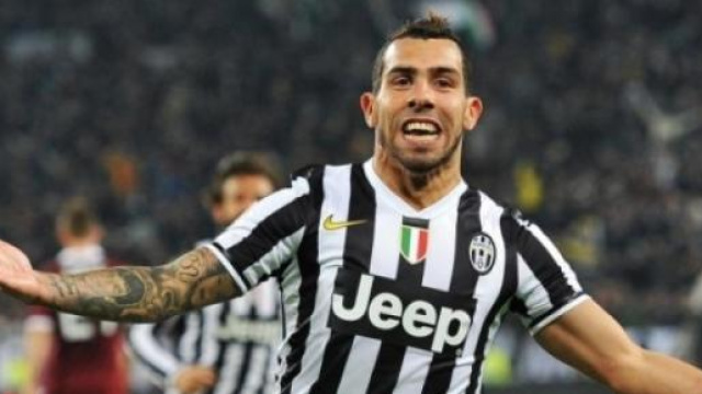 Carlos Tevez, attaccante della Juventus