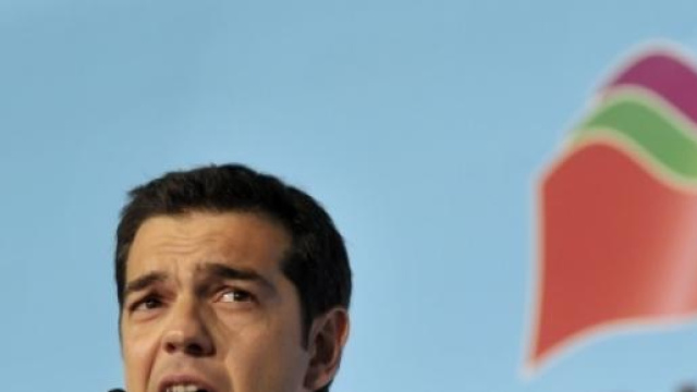 Alexis Tsipras, Primo ministro greco.