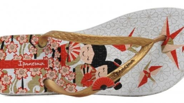 Flip Flop Ipanema con disegni giappo