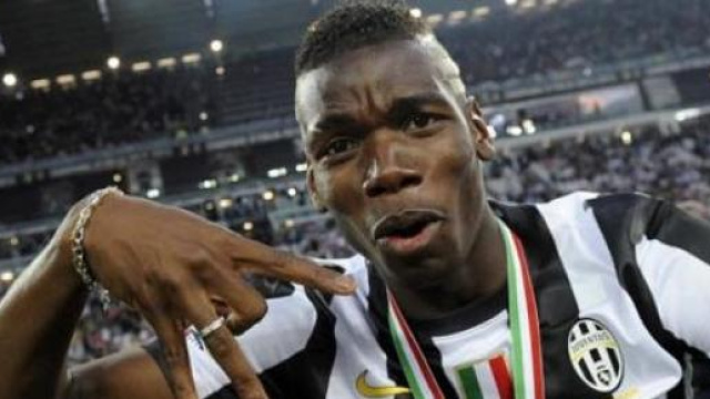 Il centrocampista della Juve Paul Pogba