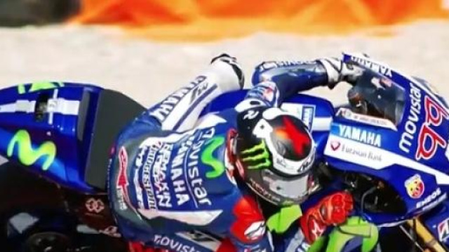 Calendario Motogp Assen 2015, slow motion Lorenzo