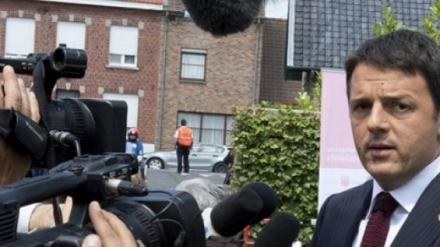 Il premier italiano Matteo Renzi