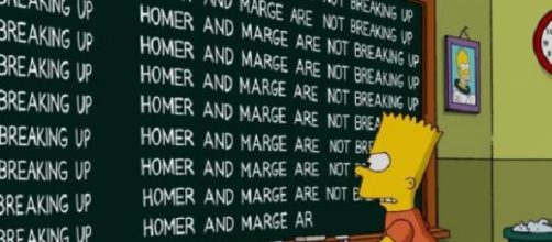 Imagen de la cuenta de twitter @TheSimpsons