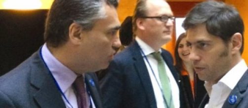 Kicillof (Econom&iacute;a) y Vanoli (Pres. del BCRA)