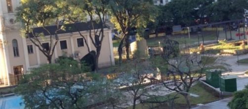 La Plaza Houssay tuvo su gran reestreno