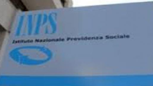 Cartellonistica con il logo dell'INPS