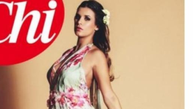La dolce attesa di Elisabetta Canalis su Chi